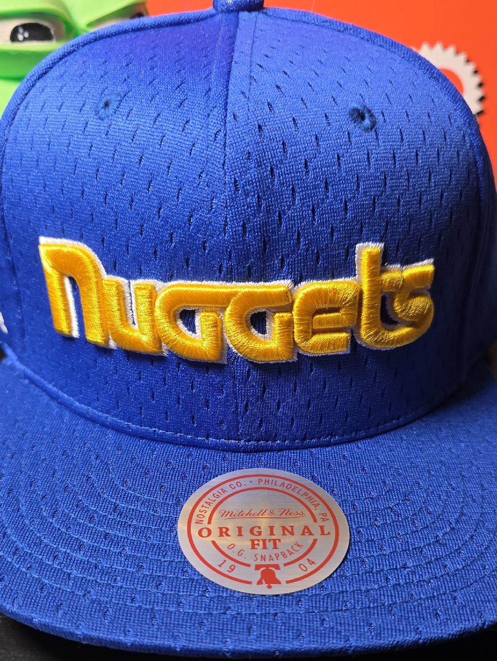 Mitchell & Ness Denver Nuggets Throwback NBA Mesh Snapback